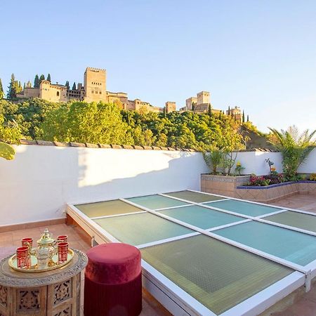 Morayma House Terrace With Views To Alhambra Villa Granada Eksteriør billede