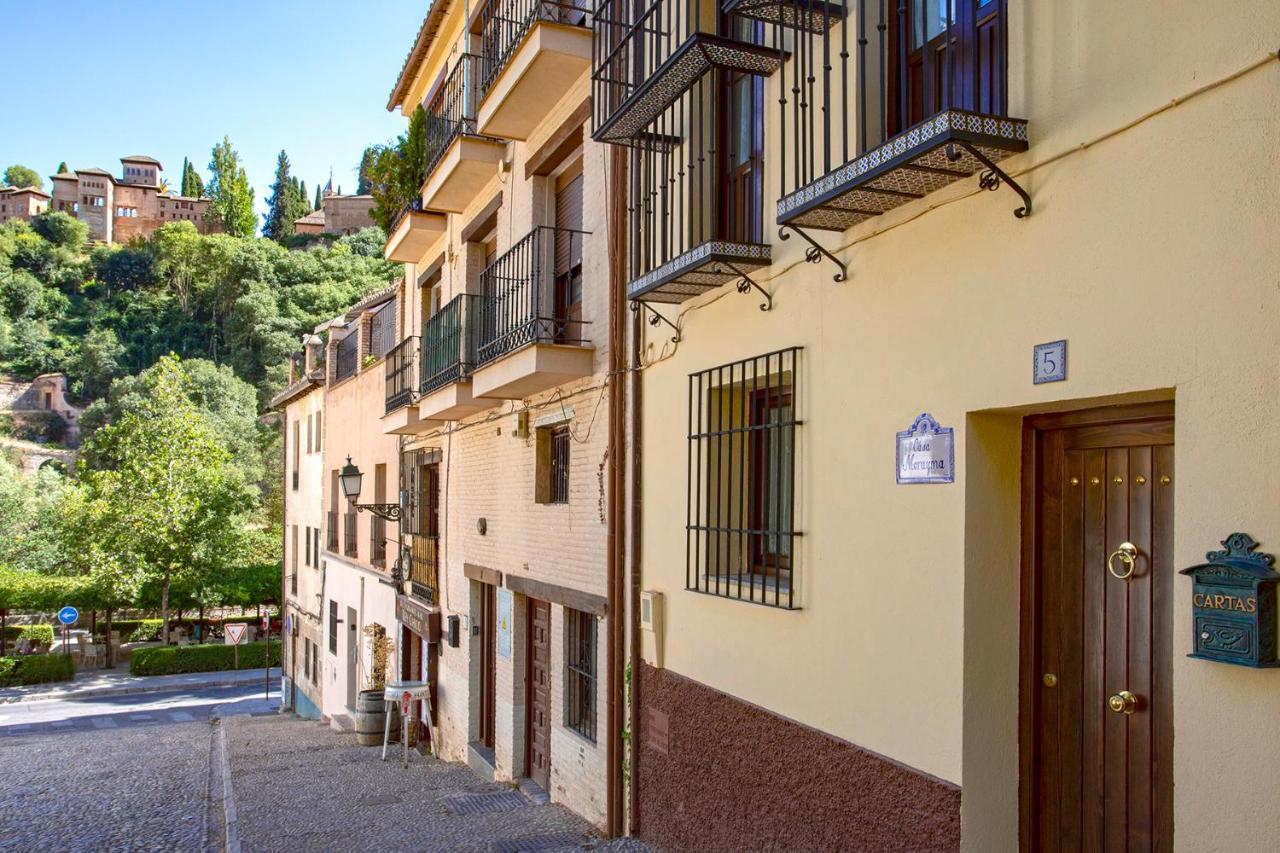 Morayma House Terrace With Views To Alhambra Villa Granada Eksteriør billede